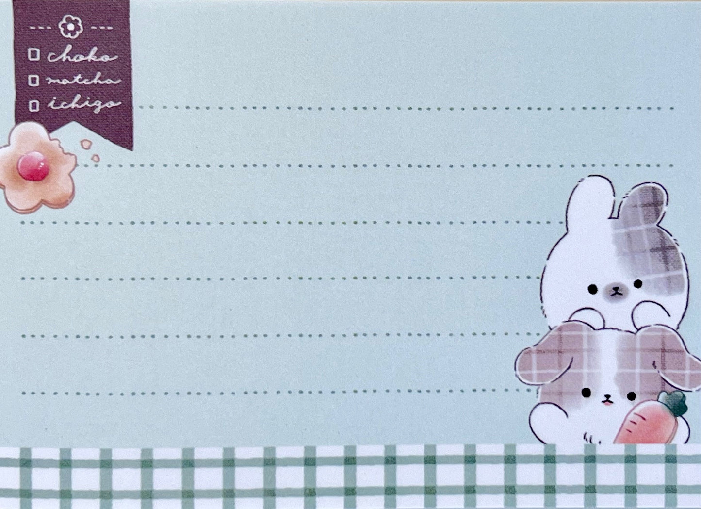 113989 Bunny Picnic Mini Notepad-10