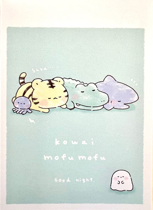 211157 Kamio Ima Animals Mini Notepad-10