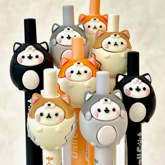 22572 BALL BALL CAT CLICK GEL PEN-36