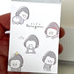 112506 Gorilla Raragori Chirashi Mini Notepad-10