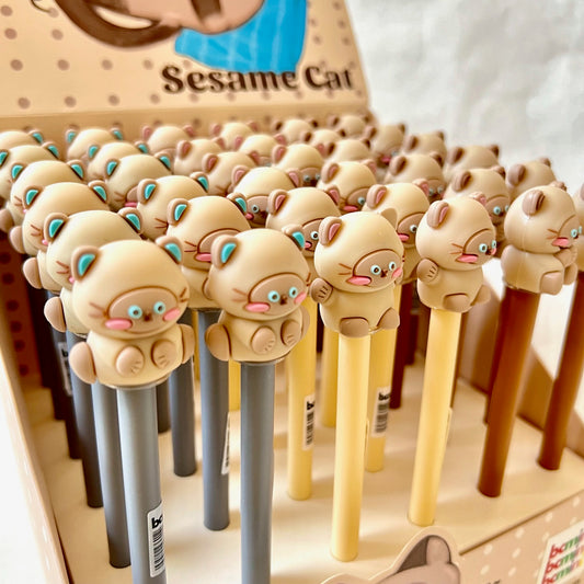 22590 SESAME CAT GEL PEN-36