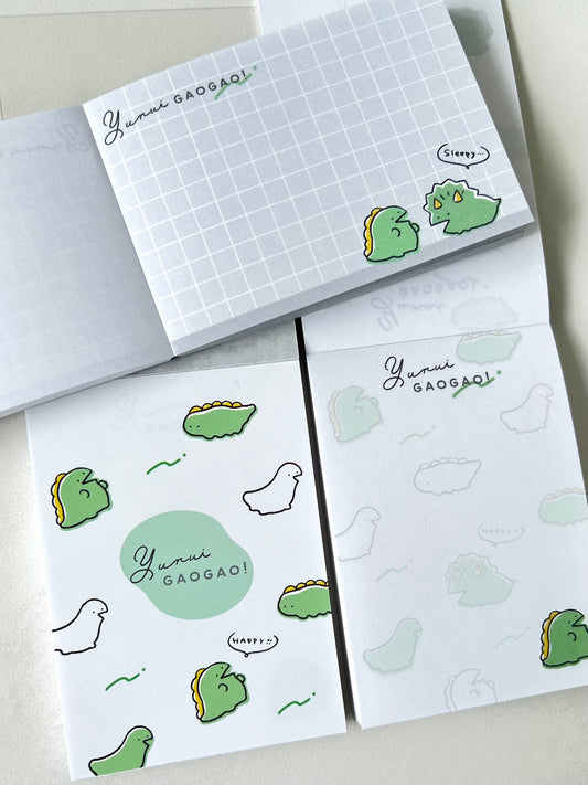 209556 Yurui Gao Gao Dinosaur Mini Notepad-10