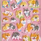 11002 Shiba Inu Puffy Assorted Stickers-12