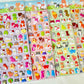 11003 Cats & Dogs Puffy Assorted Stickers-12