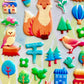 11006 Forest Animal Home Assorted Stickers-12