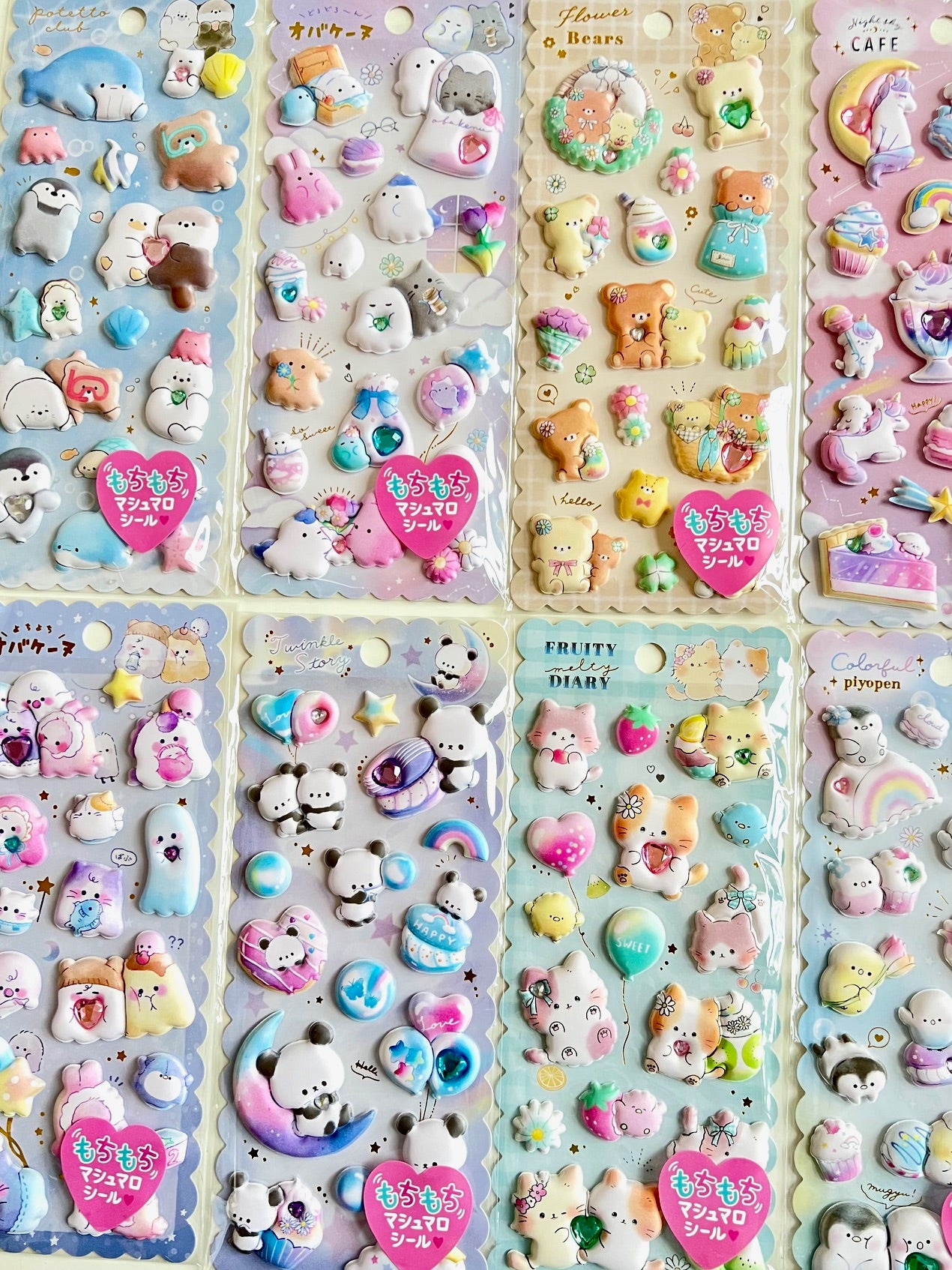 11010 Super Puffy Assorted Stickers-8