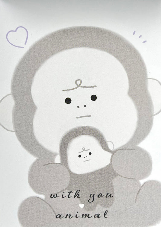 210860 Kamio Gorilla Mini Notepad-10