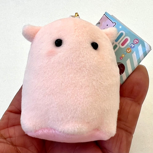 X 63343 CRUX PINK Ghost PLUSH CHARM-DISCONTINUED