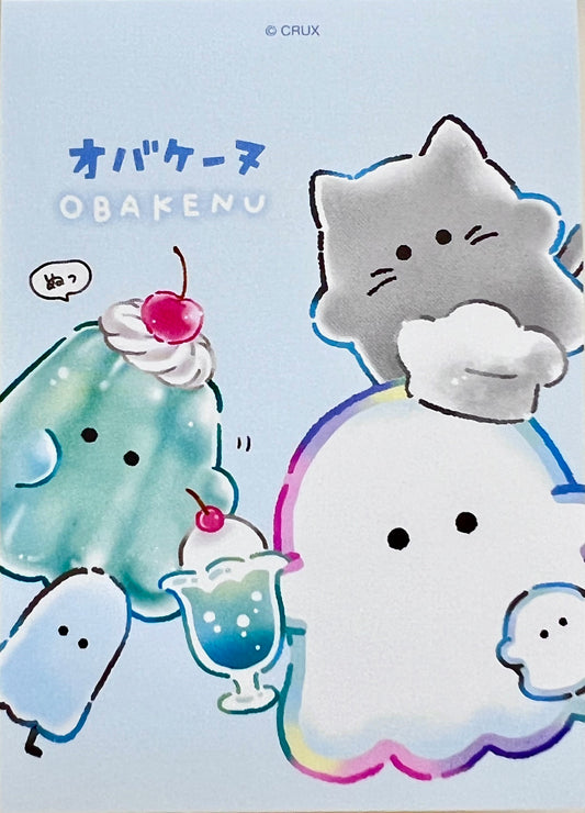 118603 Dessert Ghosts OBAKE Mini Notepad-10