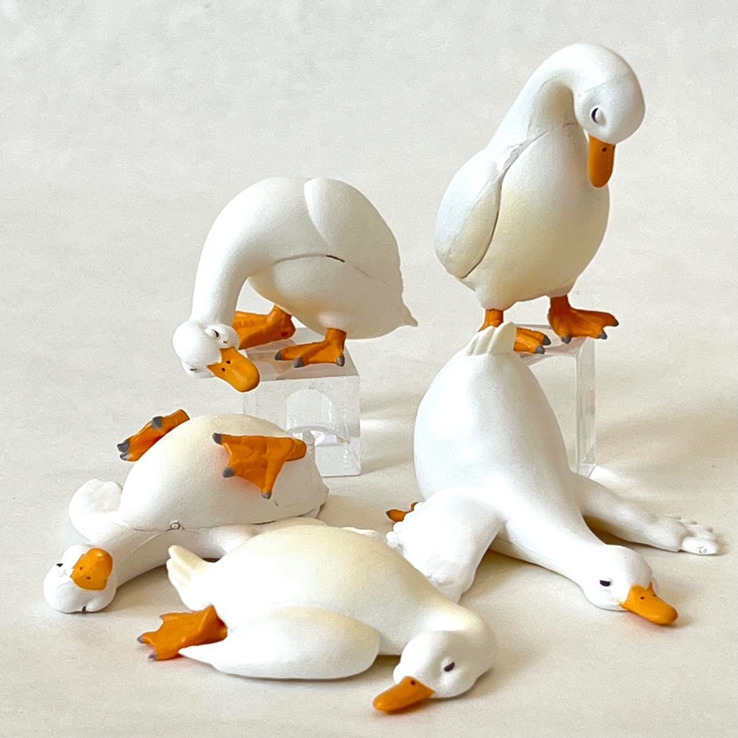 X 70243 Tired Duck Figurine Capsule-DISCONTINUED