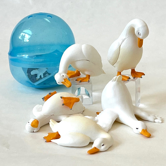 X 70243 Tired Duck Figurine Capsule-DISCONTINUED