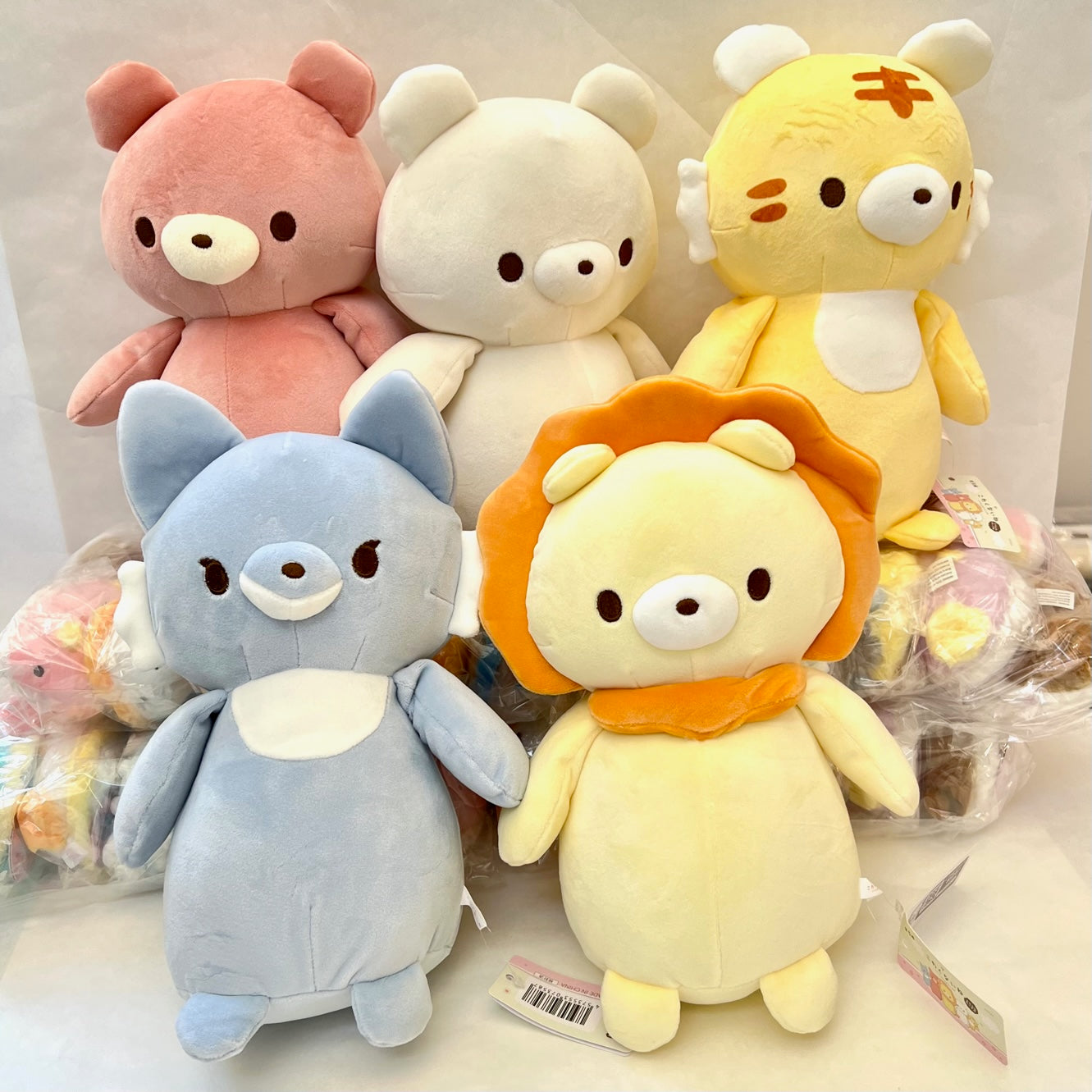 63422 ZOO ANIMAL KOWAKUNAINE LARGE PLUSH-5