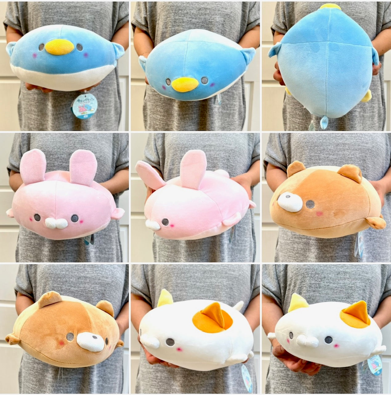 63425 BORING ANIMALS LARGE PLUSH-4 - Main Image