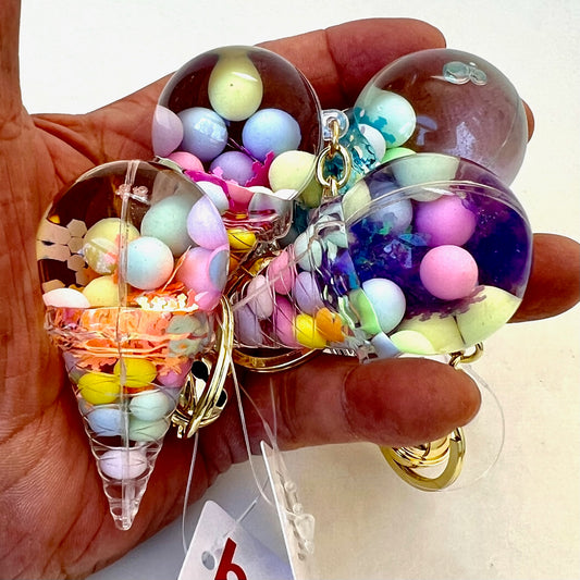 X 12100 ICE CREAM BOBA FLOATY KEY CHARM-DISCONTINUED