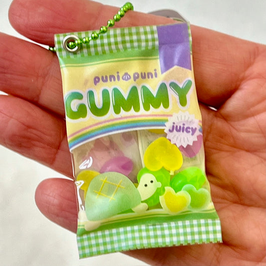 X 12154 TURTLE GUMMY KEY CHARM-DISCONTINUED