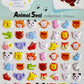 11040 Zoo Animals Puffy Stickers-10
