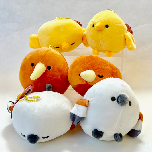 63388 SLEEPING BIRDS PLUSH CHARMS-6