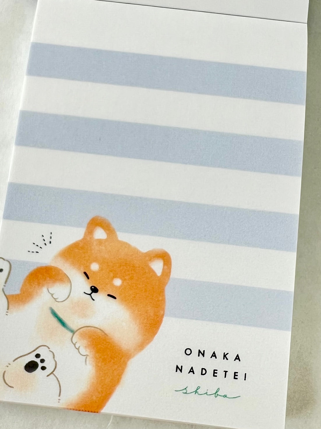 114108 CRUX Shiba Dog Mini Notepad-10