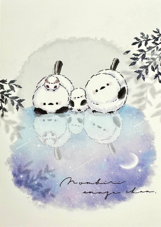 114510 Snow Birds Moon Mini Notepad-10