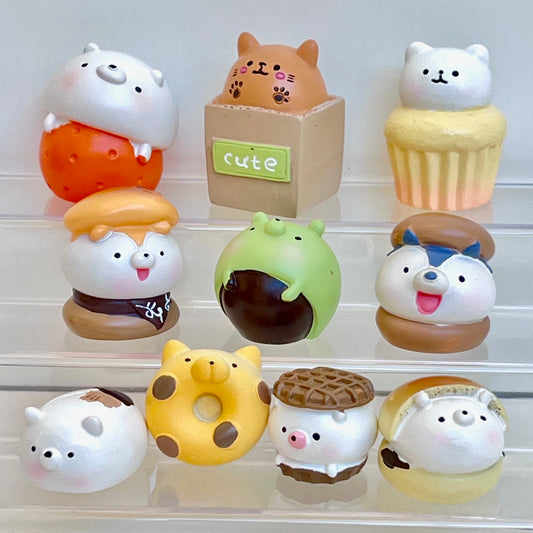 71023 GROCERY STORE ANIMALS FIGURINE BLIND BOX-10