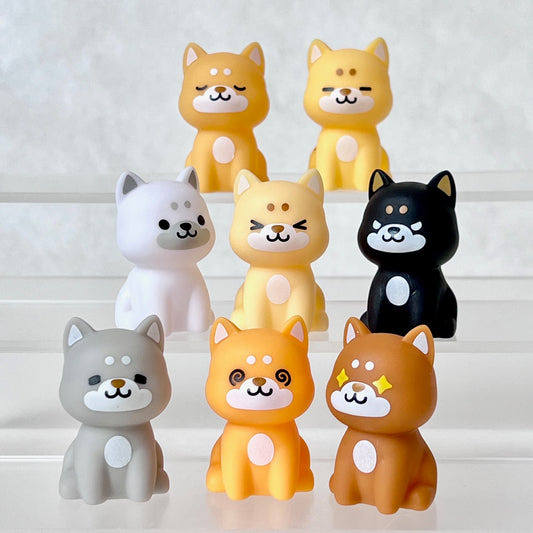 X 72008 PUPPY DOG SHIBA INU FIGURINES-DISCONTINUED