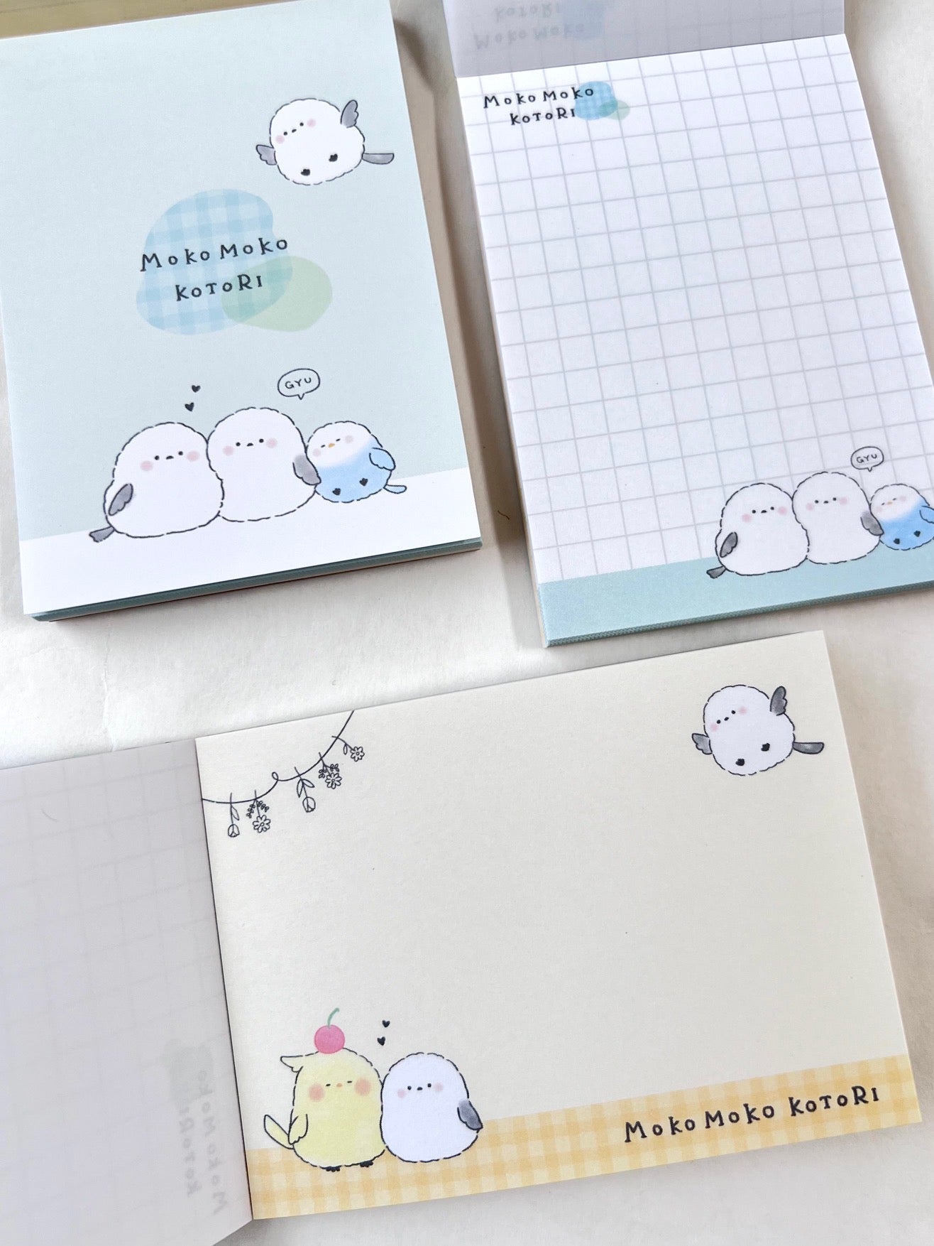 113702 Little Birds Mokoko Kotori Mini Notepad-10