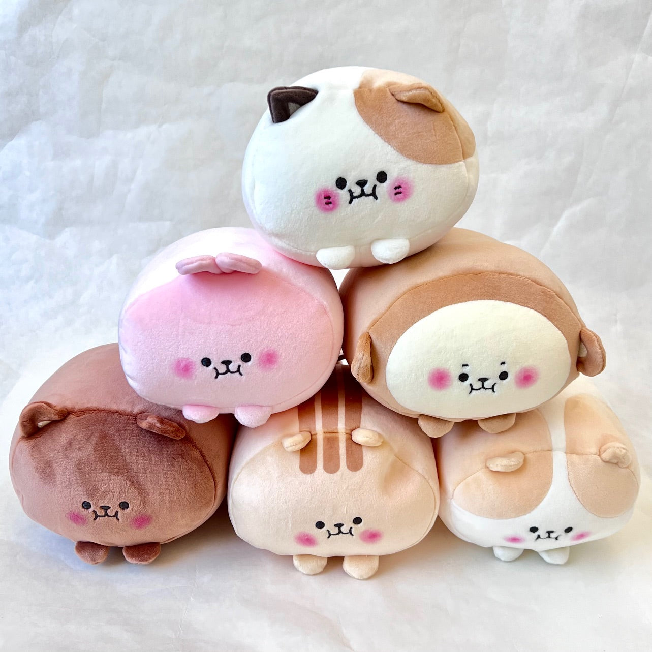63476 ROUND ANIMAL PLUSH-6