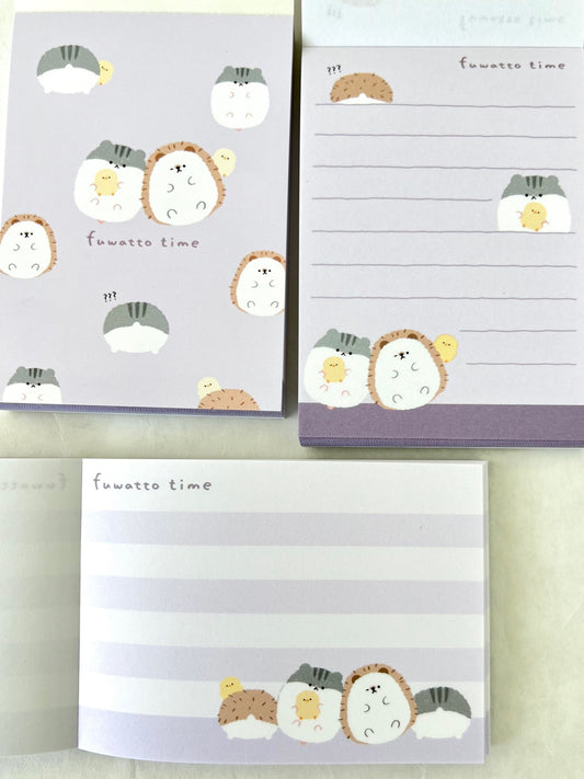 112169 Hamster Hedgehog Mini Notepad-10