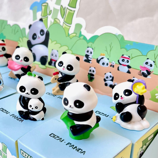 71004 PANDA FIGURINE BLIND BOX-8
