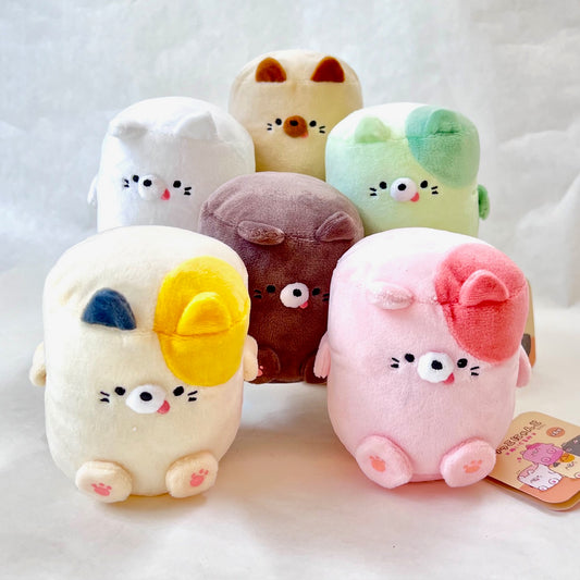 X 63474 MARSHMALLOW CATS PLUSH-DISCONTINUED