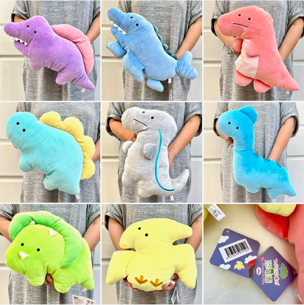 63386 DINOSAUR FLAT PLUSH-8 - Main Image
