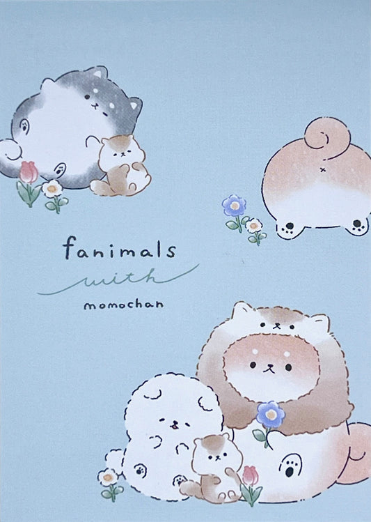 109607 Funimal Garden Party Mini Notepad-10