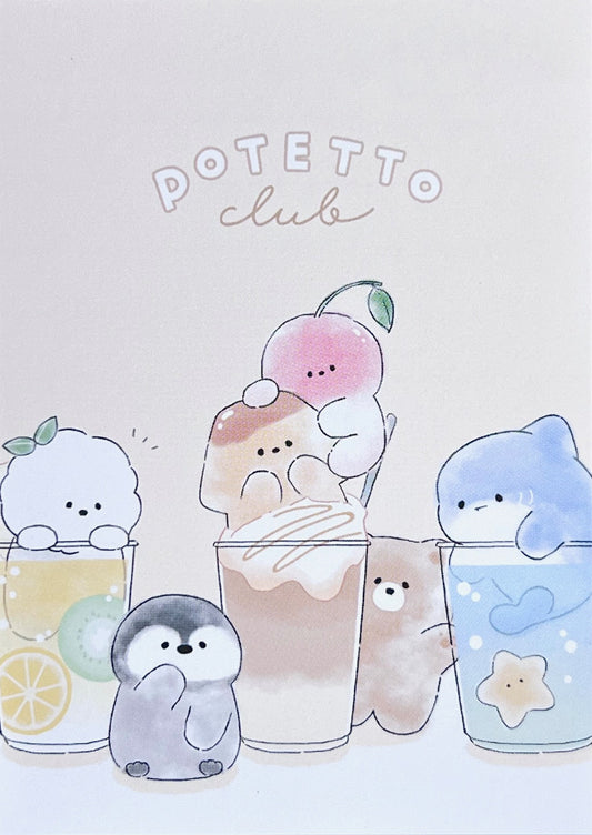 115324 Animal Drink Party Mini Notepad-10