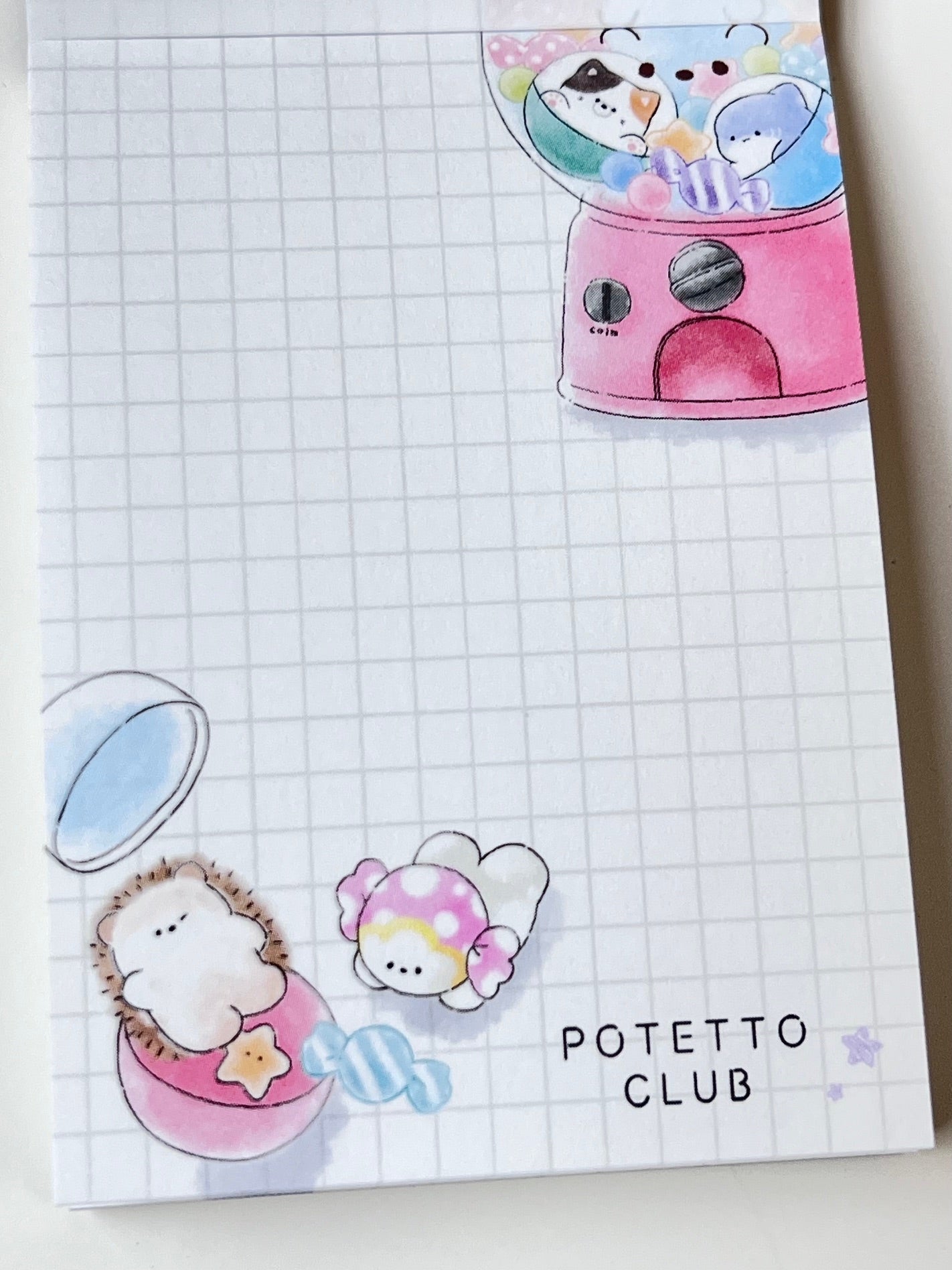 118776 Animal Capsule Potetto Club Mini Notepad-10