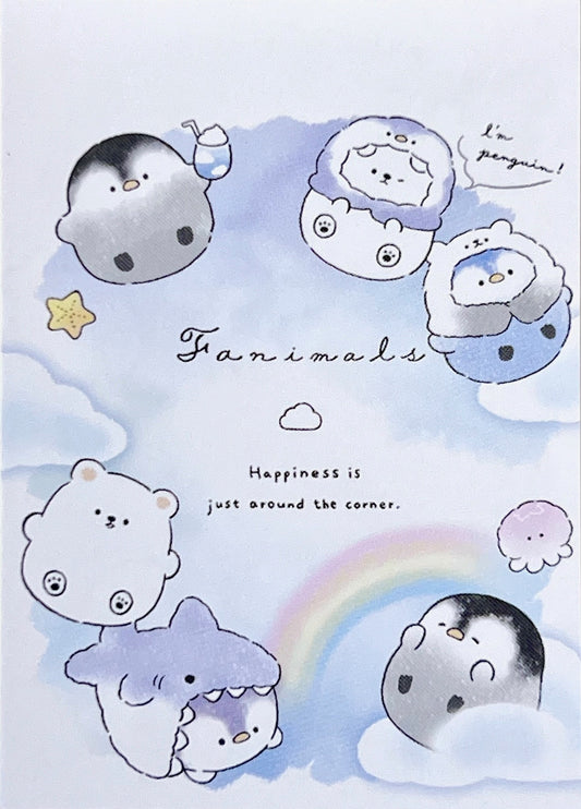 109606 Animal Rainbow Party Mini Notepad-10