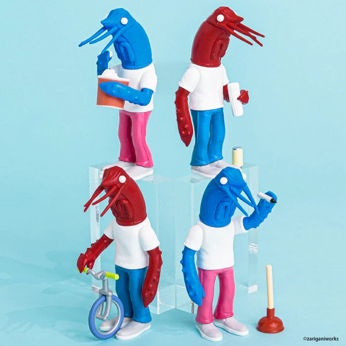 73198 Shrimp Boyz Zarigani Figurines Blind Box-12 – BCmini