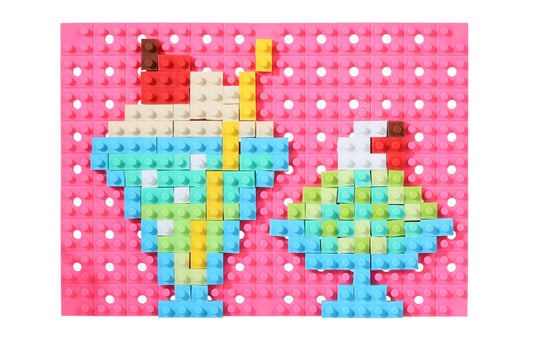 38488 Cream Soda Iwako Dot Art Eraser-1