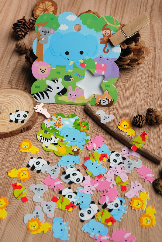 X 01194 Qlia Animal Sticker Bag-DISCONTINUED