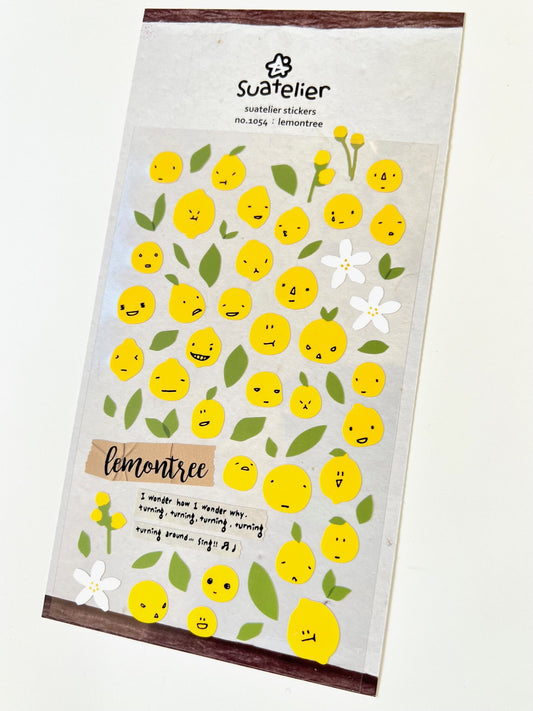01054 LEMON TREE STICKERS-12
