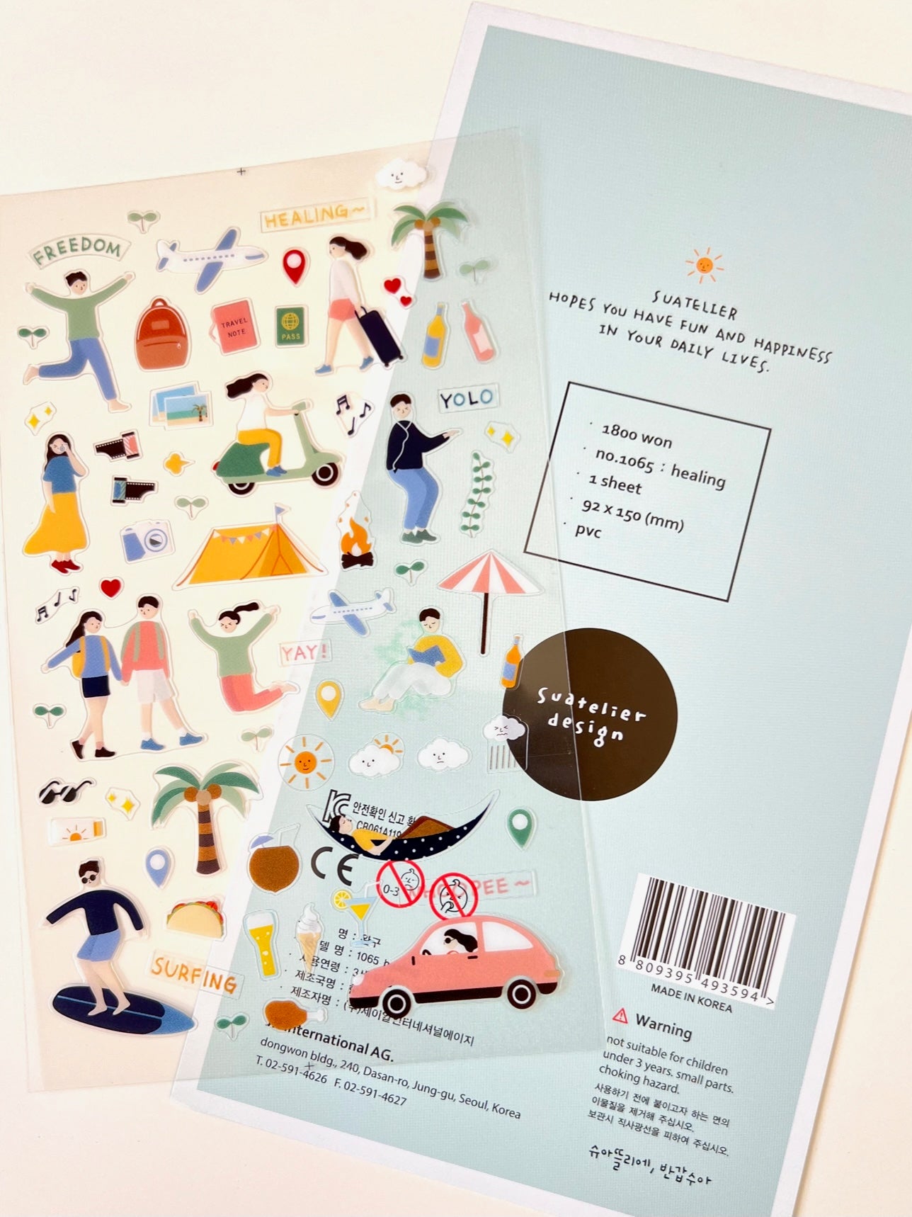 01065 HEALING LIFE STICKERS-12