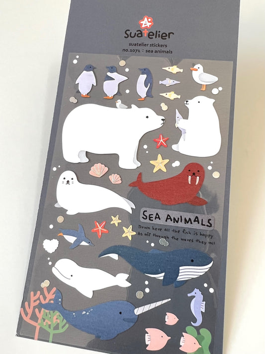 01071 SEA ANIMAL STICKERS-12
