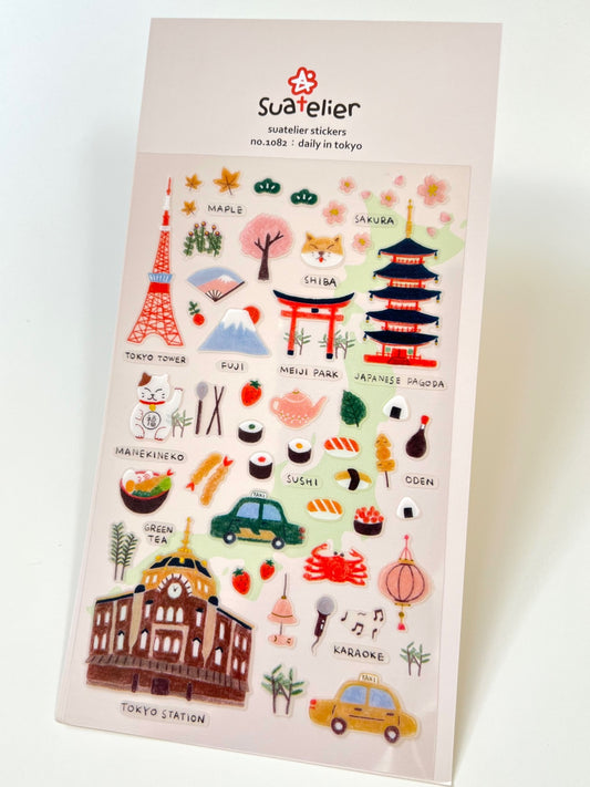 01082 DAILY TOKYO LIFE STICKERS-12