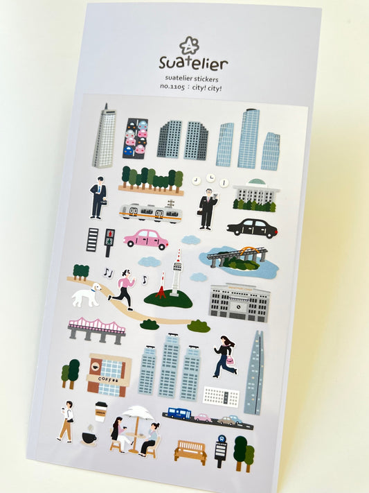01105 CITY! CITY! LIFE STICKERS-12