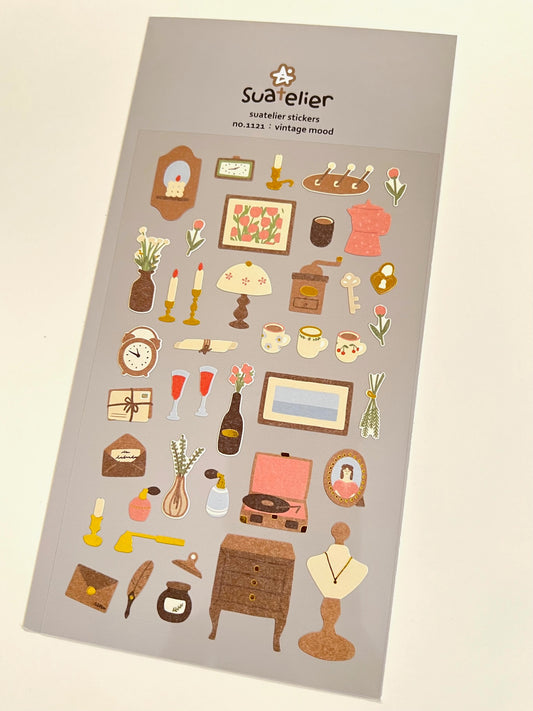 01121 VINTAGE MOOD STICKERS-12