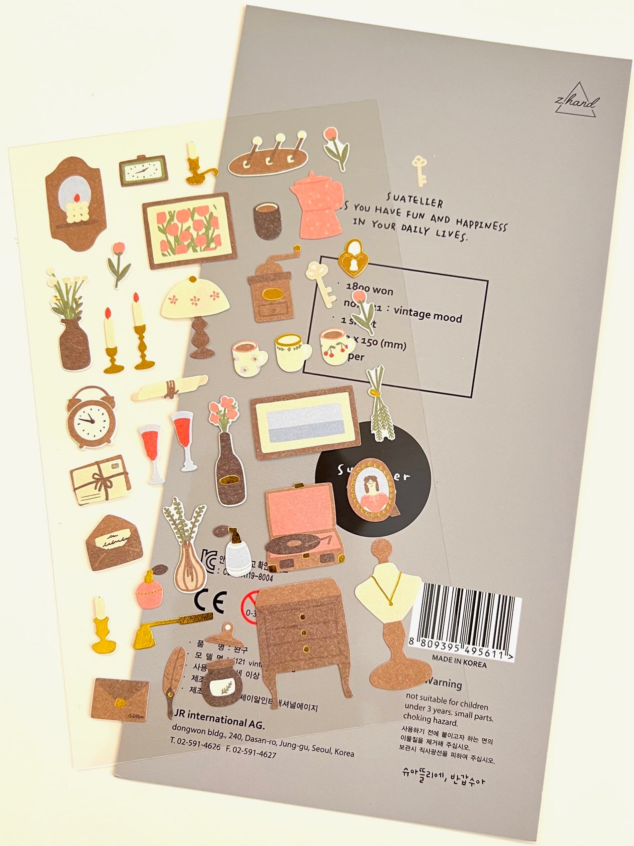 01121 VINTAGE MOOD STICKERS-12