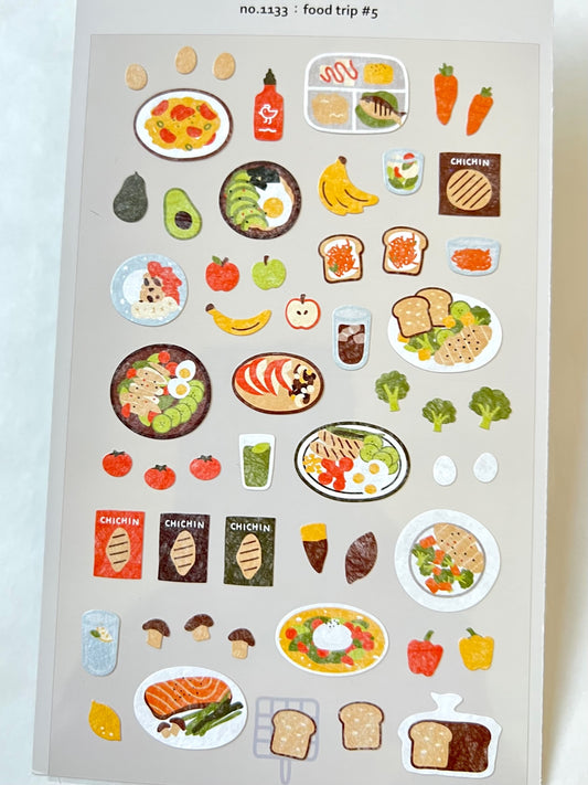 01133 FOOD TRIP VOL.5 STICKERS-12