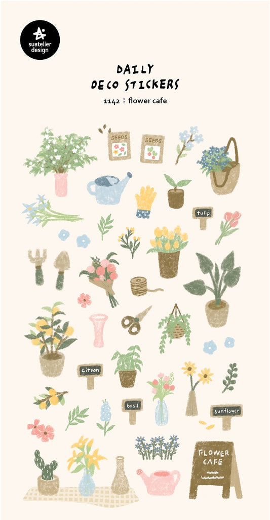 01142 FLOWER CAFE STICKERS-12