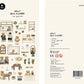 01145 BEAR CAFE STICKERS-12