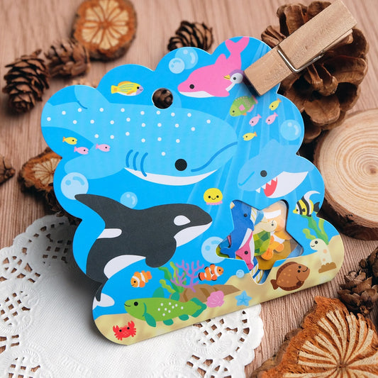 X 01195 Qlia Sea World Sticker Bag-DISCONTINUED