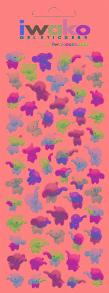 09171 ELEPHANT GEL STICKER-12